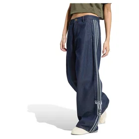 Adidas Adibreak Taille Moyenne Jambes Larges Jeans (Femme)