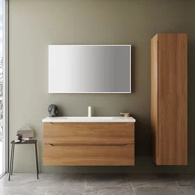 Linn Bad Vange Speil Med Lys 100x70x3cm