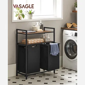 Songmics BLH211B01 Tvättkorg 46L