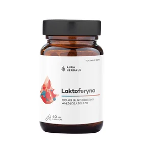 Aura Herbals Lactoferrin 100mg 60 Gélules