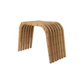 Noble Denmark Boomerang Ottoman Naturlig