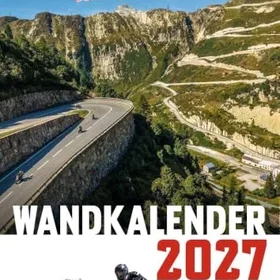 Motorrad & Reisen Fotoväggskalender 2027 DIN A2