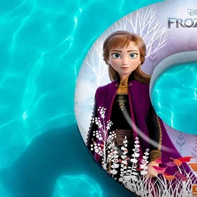 Mondo Disney Frozen Uppblåsbar Simring Flerfärgad Poolleksak 50cm (16524)