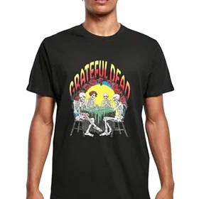 MERCHCODE Grateful Dead Pokeer Kortärmad T-shirt (Herr)