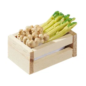Creativ Miniatyr Låda med Grönsaker