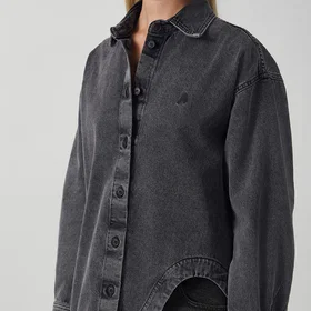The Attico Vasket Denim Skjorte (Dame)