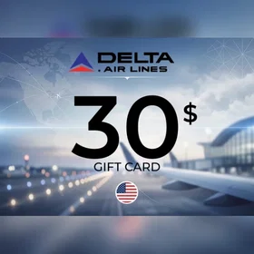 Delta Airlines Gift Card 30 USD