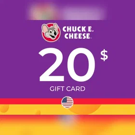 Chuck E. Cheese Gavekort 20 USD