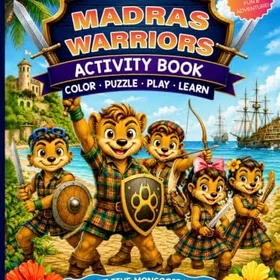 Madras The Adventures Of The Warriors Aktivitetsbok