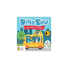 DITTY Musical Board Book Children's Songs skuss2104