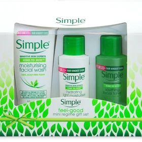 Simple Mini Regime Gift Set (Cleanser, Toner, Moisturiser)