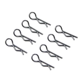 Fastrax Black Small Body Clips FAST212BK