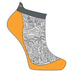 Nathan NS10640-80128-L Socks