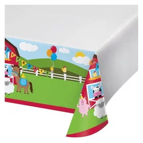 Haza Witbaard Farm Animals Tablecloth