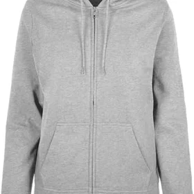 Build Your Brand Basic Full Zip Sweatshirt (Dam)