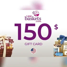 1-800-Baskets Gavekort 100 USD