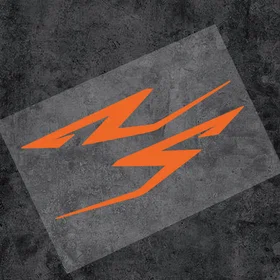Blackbird Racing KTM Logo Stickers Multi-colored
