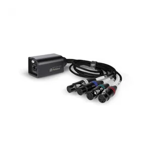 Palmer PAOCLXLRF Audio over Cat fra etherCON til 4 x XLR hun