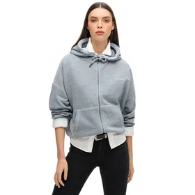 Superdry Essential Logo Half Zip Sweater (Dam)