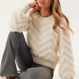 OBJECTCOLLECTORSITEM Objhollow Stickad Cardigan (Dam)