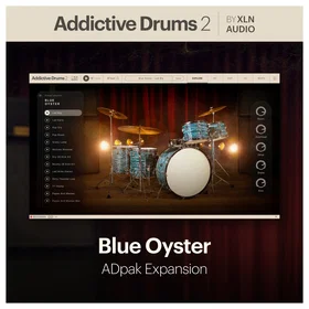 XLN Audio Addictive Drums 2 Blue Oyster ADpak Production audio Logiciel 3 Utilis