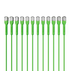 Broadbe Slim Cat6a 3m Patch Cable Green BTP-I32C6A-GR-3M-12 12-Pack