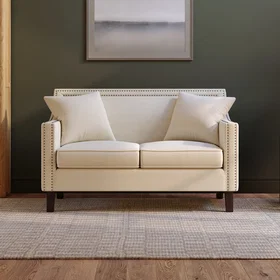 Oak&More Chartwell Linen Sofa (2-Seater)