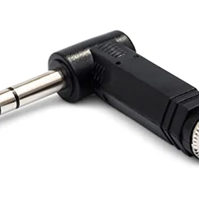 Hosa GPP-273 1/4 in TRS vers Same Adaptateur à Angle Droit