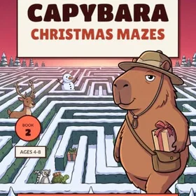 Capybara Julpussel 50 Stora Tryck Julpussel