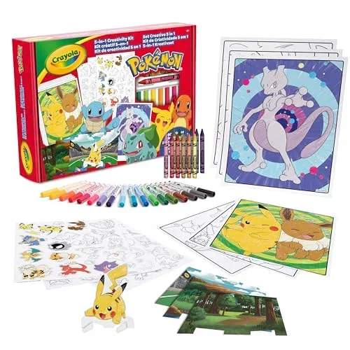 Crayola Pokémon 5-in-1 Creative Set