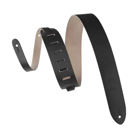 Levy's M12-BLK 2" Krom-tan Skinn Gitarrem