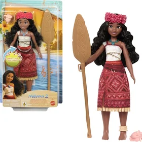 Mattel Disney Moana 2 Singing Adventure Moana Fashion Doll 0194735265206