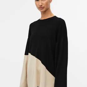 Object objEsterblock Stickad Pullover (Dam)