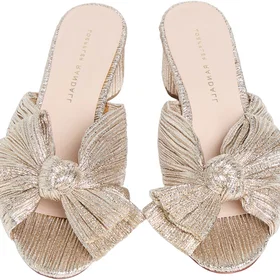Loeffler Randall Emilia Pleated Knot Mule (Dame)