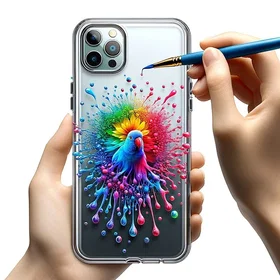 1001coques Bora Bora Étui en silicone pour Samsung Galaxy A73 5G