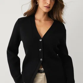 Ellos Collection Svart Cardigan (Dame)