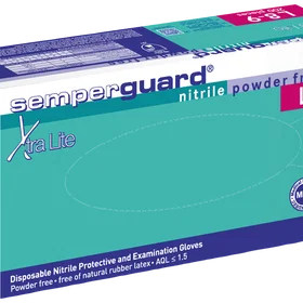 Semperguard Xtra Lite Nitril Puderfrie Engangshansker L 200st