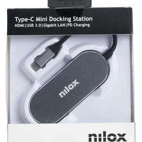 Nilox Mini Docking Station USB-C NXDSUSBC02