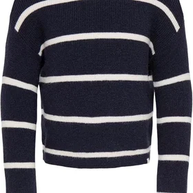 Kmgfranca Only Mini Life Short LS Stripe Denim (Jr)