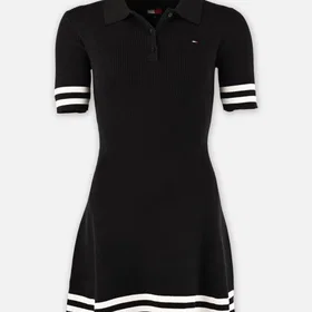 Tommy Jeans Tjw F&F Sweater Polo Mini Mekko
