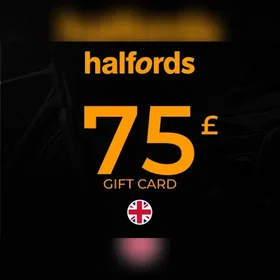 Halfords Gavekort 75 GBP