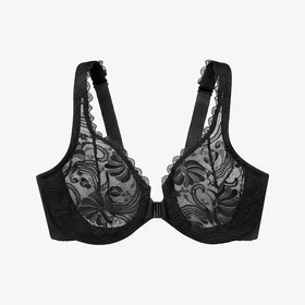 Glamorise Bh Med Stretchspets Bygel-bh