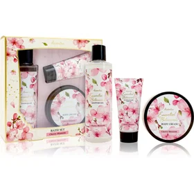 Accentra Essential Botanicals Bath Set Lahjasetti (Kroppageeli naisille, Kosteus