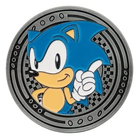 FaNaTtik Sonic the Hedgehog Sonic & Tails Limited Edition Silver Coin