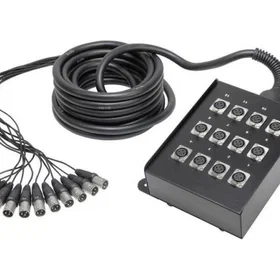 Adam Hall K12C10 Multicore Câble 10 m 12 Input
