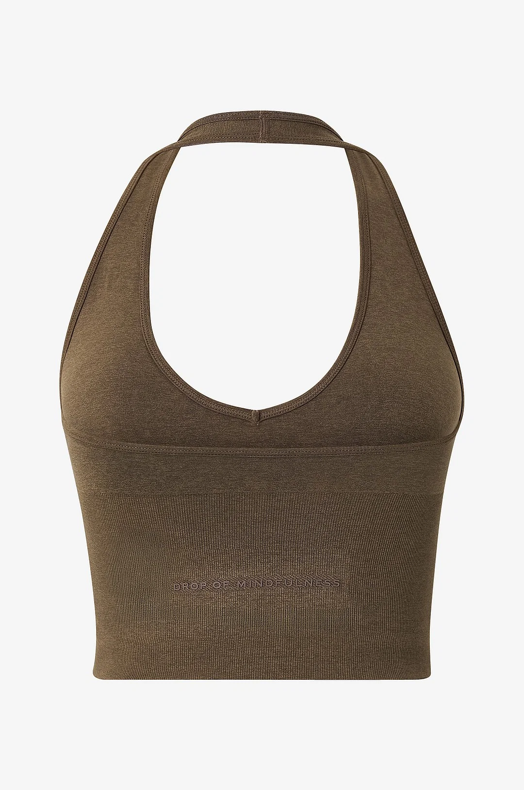 Drop Of Mindfulness Seamless Delight Halterneck Top (Women's)