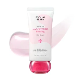 EQQUALBERRY NAD+ Peptide Boosting Aurinkoserum SPF50+ 50ml