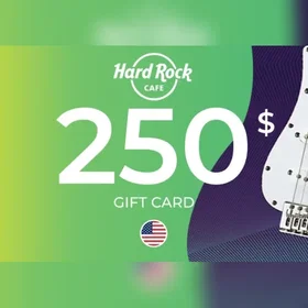 Hard Rock Cafe Gavekort 250 USD