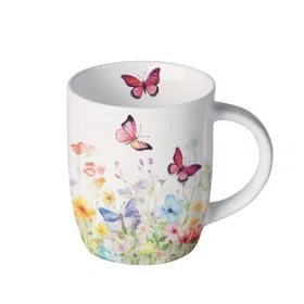 Ambiente Papillons Et Fleurs De Printemps Mug