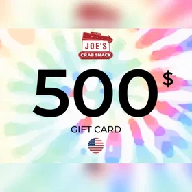 Joe’s Crab Shack Gavekort 500 USD